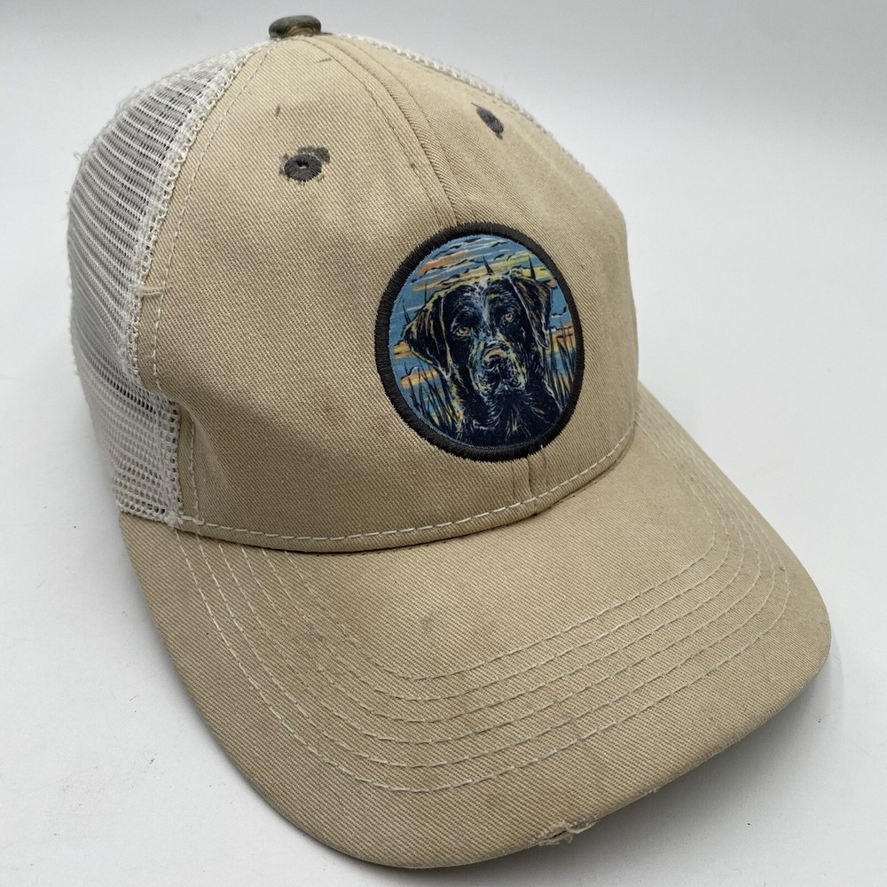 Southern Lure‎ Bird Dog Lab SnapBack Hat Mesh Trucker Distressed